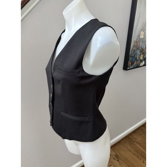 STAUD Black Brett twill Vest Size XS - Picture 5 of 7